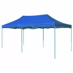   Foldable Garden Pavilion in Various Types - 2.9x5.7 Meters - Blue - Pavilion