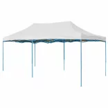 Folding Garden Pavilion in Various Types - 2.9x5.7 Meters - White - Pavilion