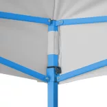 Folding Garden Pavilion in Various Types - 2.9x5.7 Meters - White - Pavilion