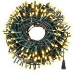 LED string lights available in different sizes and colors - 120 LEDs - warm white