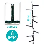LED string lights available in different sizes and colors - 360 LEDs - colorful
