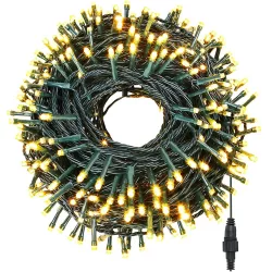   LED string lights available in different sizes and colors - 480 LEDs - warm white