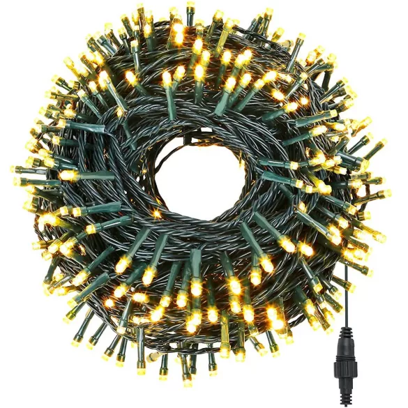 LED string lights available in different sizes and colors - 480 LEDs - warm white