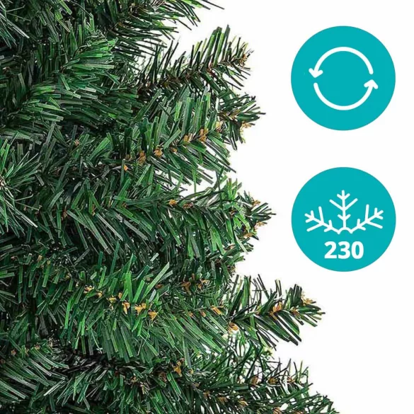 Nordmann artificial Christmas tree with metal stand, 120 cm