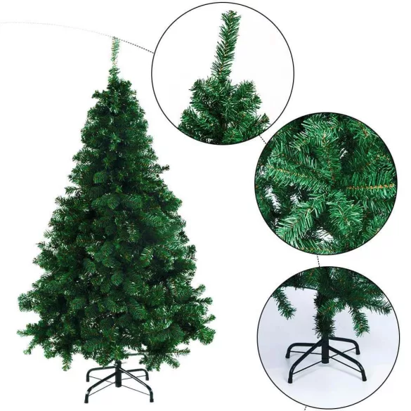 Nordmann artificial Christmas tree with metal stand, 120 cm