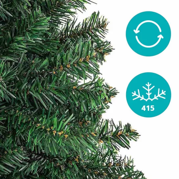 Nordmann artificial Christmas tree with metal stand, 150 cm