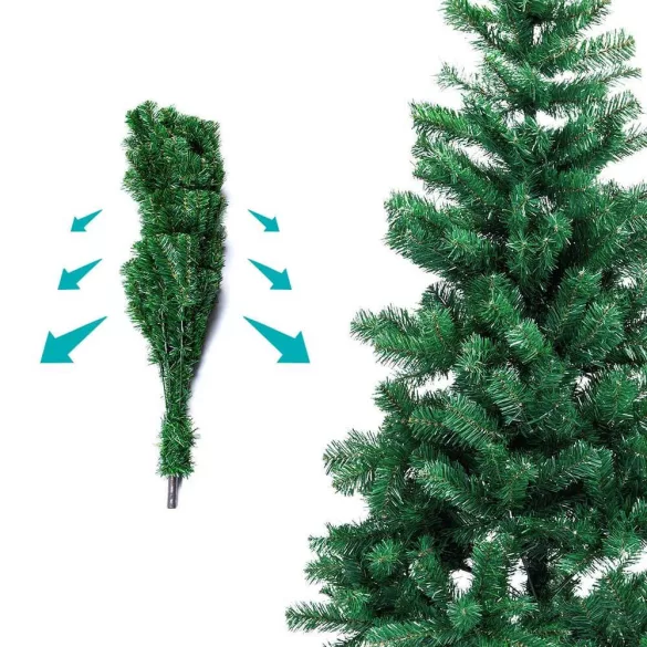 Nordmann artificial Christmas tree with metal stand, 150 cm