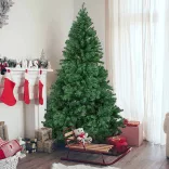 Nordmann artificial Christmas tree with metal stand, 210 cm