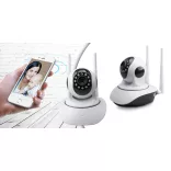 Movable WiFi Camera with 2 Antennas