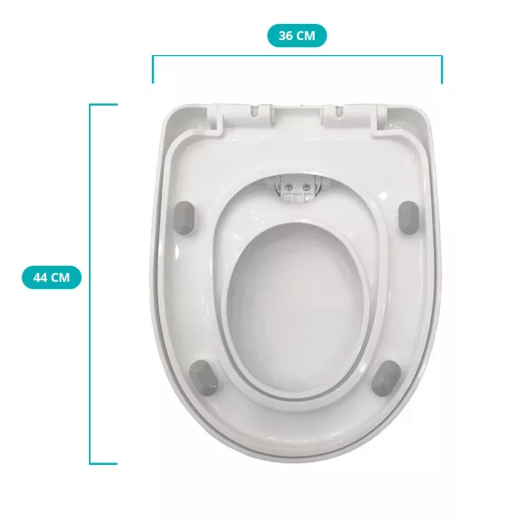 Toilet Seat with Reducer