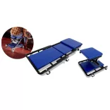 Rolling Underbench and Mechanic Chair
