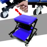 Rolling Underbench and Mechanic Chair