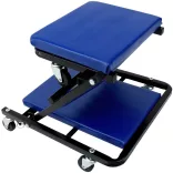 Rolling Underbench and Mechanic Chair