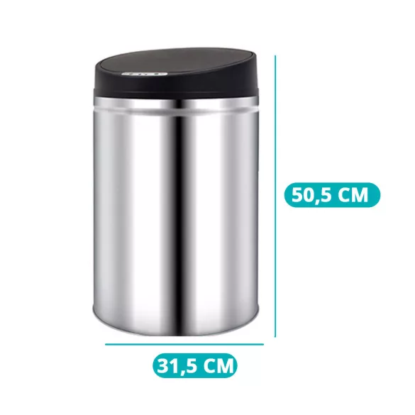Sensor Trash Can in Multiple Sizes, 30 Liters