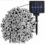100 LED Solar Garden String Lights - 10 Meters - Cool White