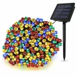 100 LED Solar Garden String Lights - 10 Meters - Colorful