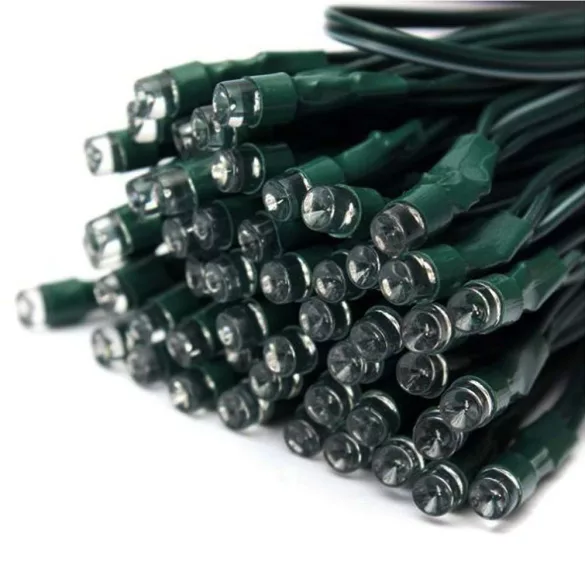 100 LED Solar Garden String Lights - 20 meters - Cool White