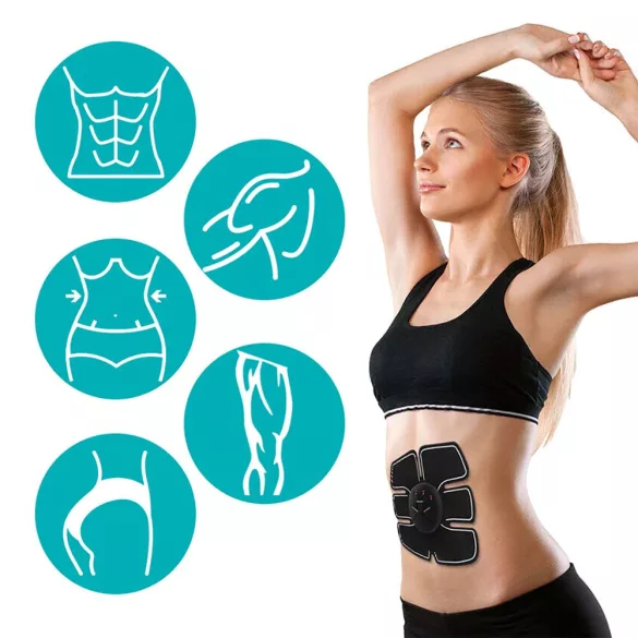 Muscle Stimulator Device for Abdomen and Arms