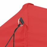 Foldable Garden Pavilion in Various Types - 2.9x4.25 Meters - Red - Pavilion + Carry Bag