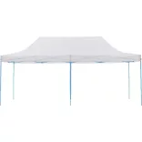 Folding Garden Pavilion in Various Types - 2.9x5.7 Meters - White - Pavilion + Carry Bag