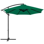 Hanging Parasol 2.7 m, Green