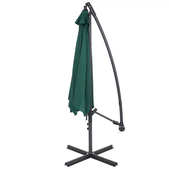 Hanging Parasol 2.7 m, Green