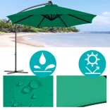 Hanging Parasol 2.7 m, Green