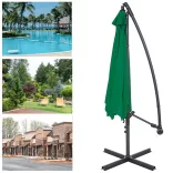 Hanging Parasol 2.7 m, Green