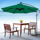 Hanging Parasol 2.7 m, Green