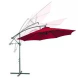 Hanging Parasol 2.7 m, Red