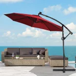 Hanging Parasol 2.7 m, Red