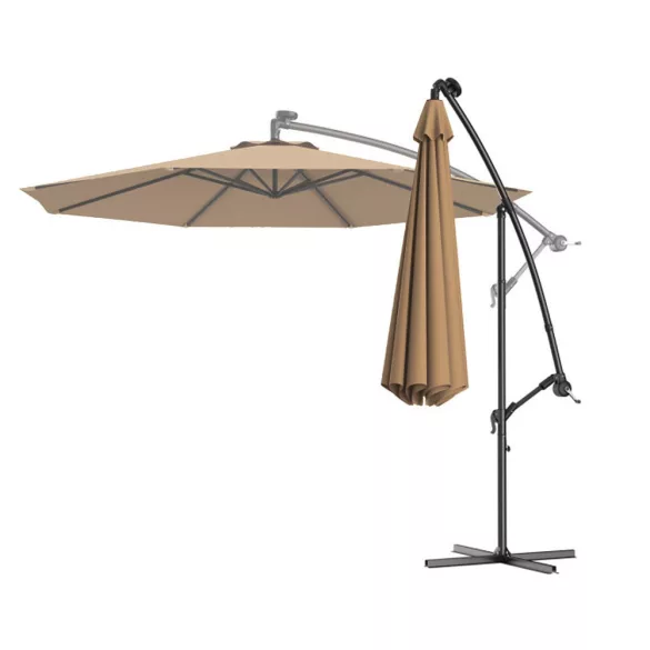 Hanging Parasol 2.7 m, Khaki