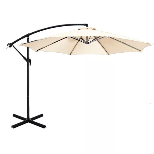 Hanging Parasol 2.7 m, Cream
