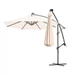 Hanging Parasol 2.7 m, Cream