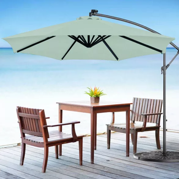 Hanging Parasol, 2.8 m, Light Green