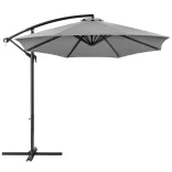 Hanging Parasol 2.8 m, Grey