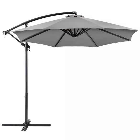 Hanging Parasol 2.8 m, Grey