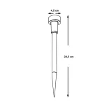 Solar Garden Lights Stake, 10 pcs
