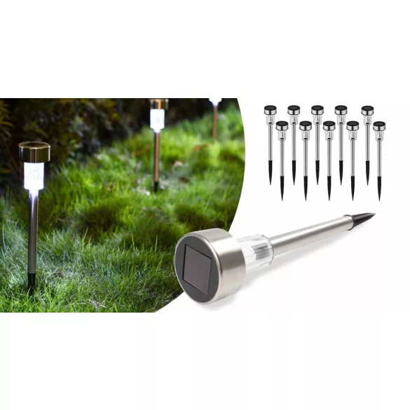 Solar Garden Lights Stake, 10 pcs