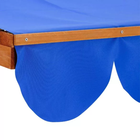 Sandbox with Shade Canopy