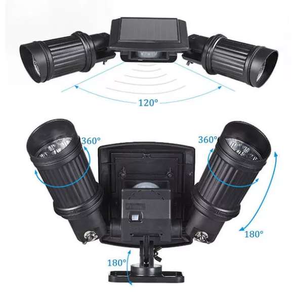 Dual Solar LED Light with Motion Sensor