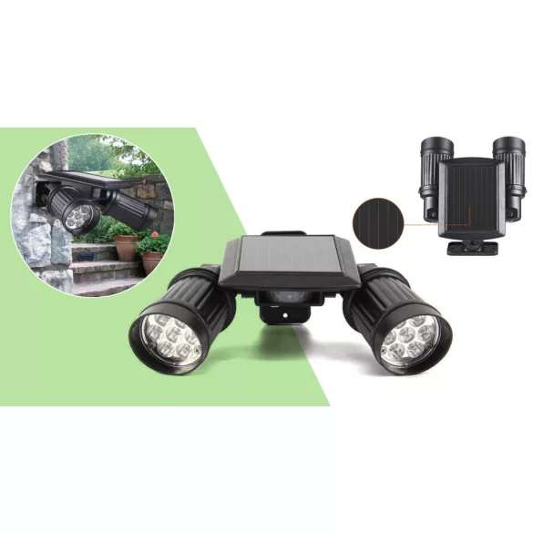 Dual Solar LED Light with Motion Sensor