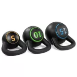 3-piece kettlebell set - 2.3/4.5/6.7 kg (5/10/15 lbs)