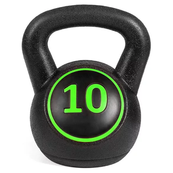 3-piece kettlebell set - 2.3/4.5/6.7 kg (5/10/15 lbs)