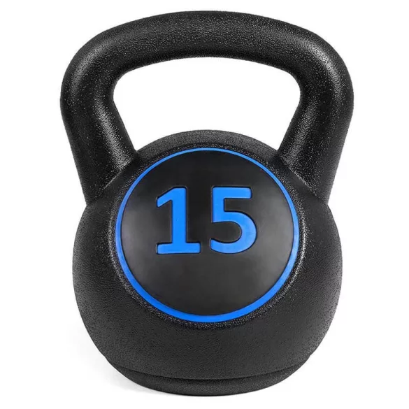 3-piece kettlebell set - 2.3/4.5/6.7 kg (5/10/15 lbs)