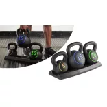 3-piece kettlebell set - 2.3/4.5/6.7 kg (5/10/15 lbs)