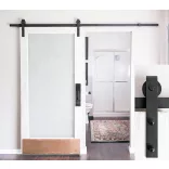 Sliding Door Rail Set in 2 Types - Single