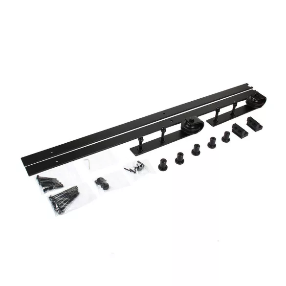 Sliding Door Rail Set in 2 Types - Single