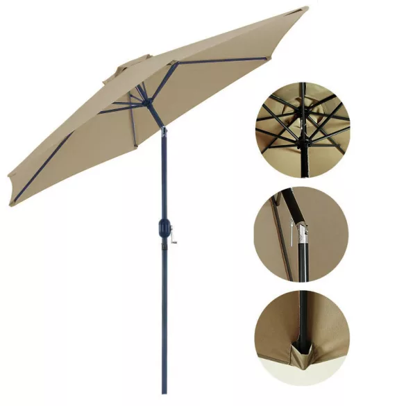 Adjustable Large Patio Umbrella