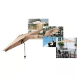 Adjustable Large Patio Umbrella